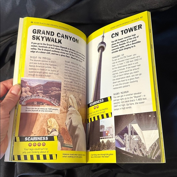 Scholastic 100 Scariest Things on the Planet - Black, Red, and Yellow Cover - Picture 4 of 4